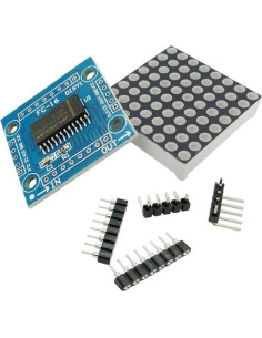 Módulo de Pantalla LED 8x8 HiLetgo MAX7219 5V - 3 Piezas 2