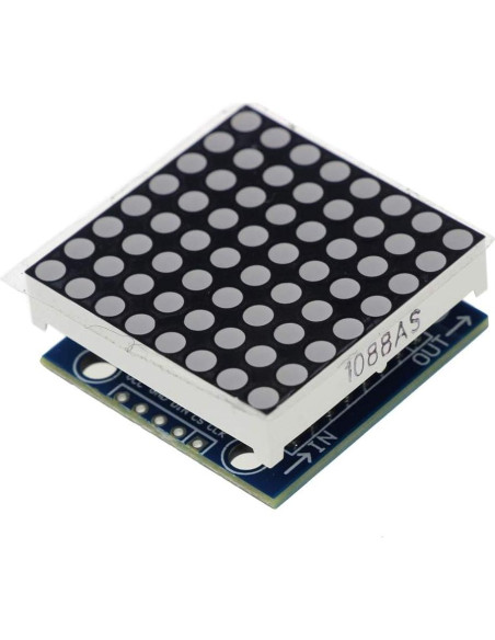 Módulo de Pantalla LED 8x8 HiLetgo MAX7219 5V - 3 Piezas