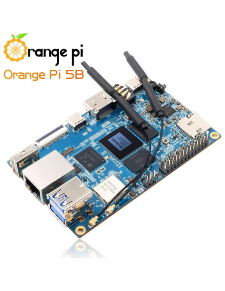 Computadora de Placa Única Orange Pi 5B 8GB 64GB eMMC