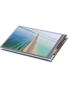 Pantalla RPi 3.5" Táctil Resistivo Fosa1 8.89 cm 480x320 2