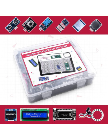 Kit Ultimate GeeekPi Raspberry Pi Pico W - Proyectos IoT