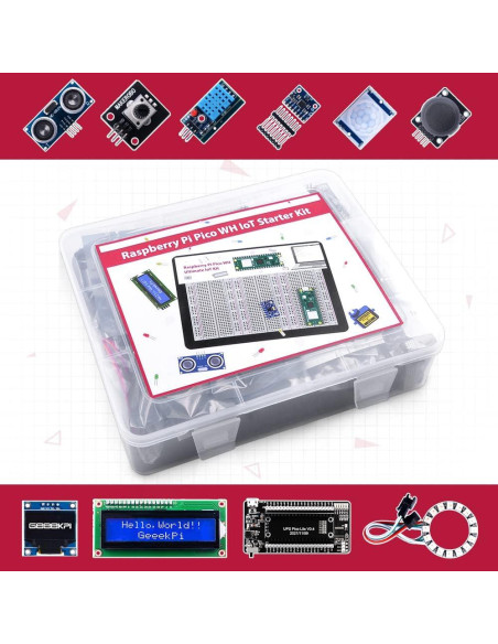 Kit Ultimate GeeekPi Raspberry Pi Pico W - Proyectos IoT