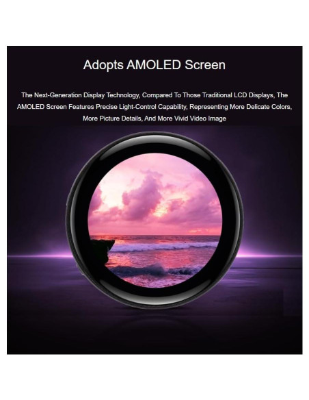 Placa de Desarrollo Waveshare ESP32-S3 AMOLED 1.43" 466x466