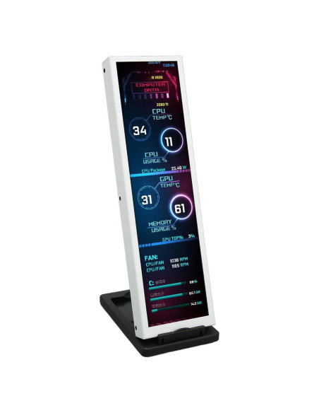 Monitor de Datos de CPU Dilwe 8.8" IPS 1920x480 USB
