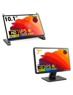 Monitor Táctil 10.1" ROADOM FHD para Raspberry Pi