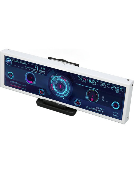 Monitor de Datos de CPU Dilwe 8.8" IPS 1920x480 USB