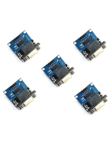 Módulo Convertidor RS232 a TTL Kiro&Seeu 5pcs MAX3232