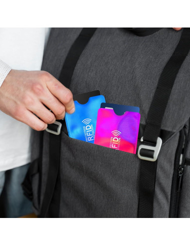 20 Fundas Bloqueadoras RFID GEEHUA para Tarjetas de Crédito