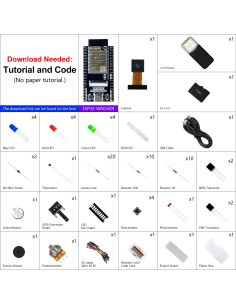 Kit de Inicio Freenove ESP32-WROVER CAM 141 Artículos 2