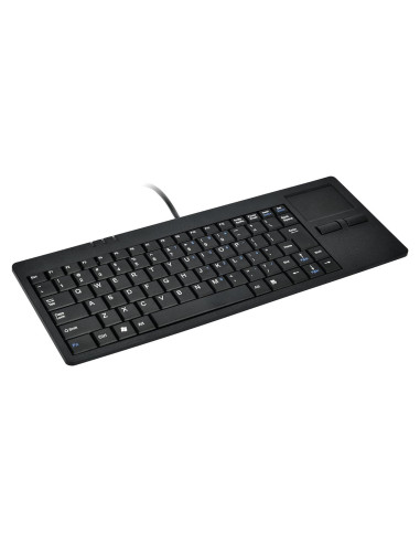 Teclado MCSaite Slim con Touchpad USB 31x11.5cm Portátil