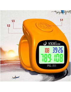 Contador Digital de Dedo PHONEX con 8 Canales y LED Verde 2