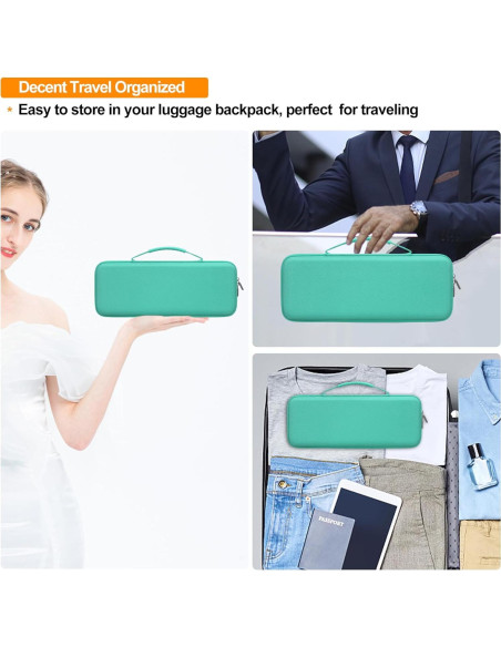 Funda rígida Elonbo para teclado Logitech POP Keys Turquesa