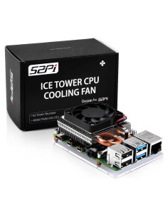 Ventilador de Enfriamiento GeeekPi para Raspberry Pi 4B Ultra Delgado