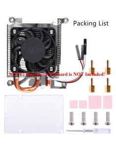 Ventilador de Enfriamiento GeeekPi para Raspberry Pi 4B Ultra Delgado 2