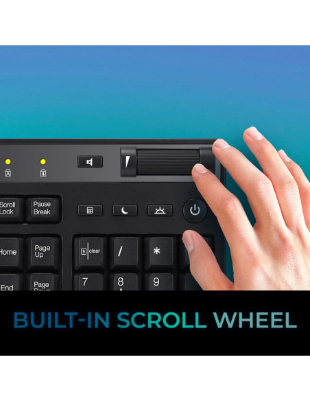 Teclado Táctil Adesso AKB-445UB USB con Touchpad