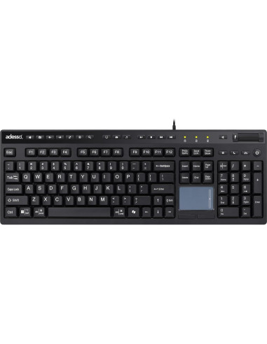 Teclado Táctil Adesso AKB-445UB USB con Touchpad