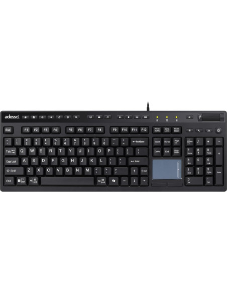 Teclado Táctil Adesso AKB-445UB USB con Touchpad