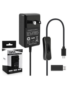 Fuente de Alimentación GeeekPi 20W 5V 4A con Interruptor