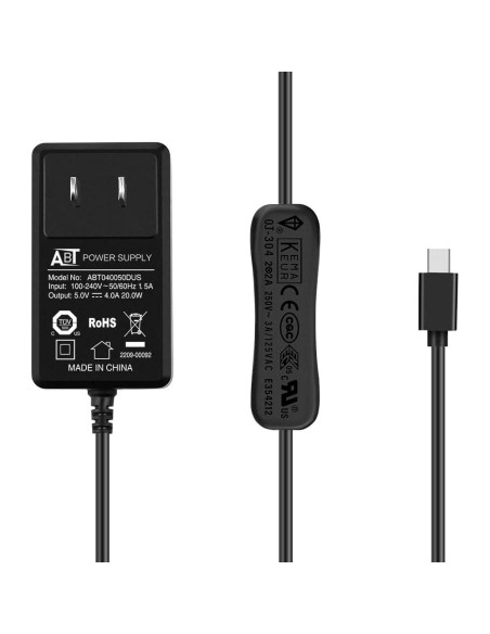 Fuente de Alimentación GeeekPi 20W 5V 4A con Interruptor