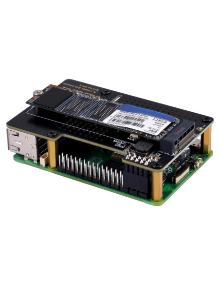 Adaptador GeeekPi N04 M.2 NVMe a PCIe para Raspberry Pi 5