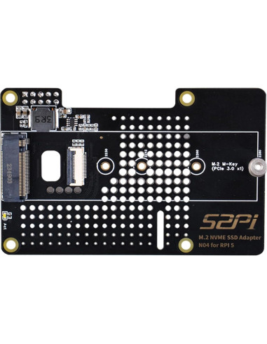 Adaptador GeeekPi N04 M.2 NVMe a PCIe para Raspberry Pi 5