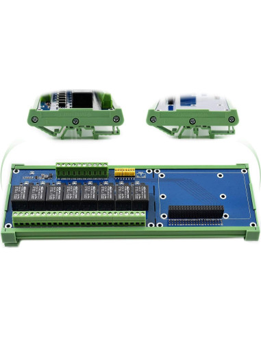 Placa de Expansión Waveshare 8 Canales Relé 5V para Raspberry Pi