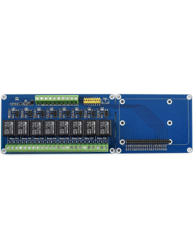 Placa de Expansión Waveshare 8 Canales Relé 5V para Raspberry Pi