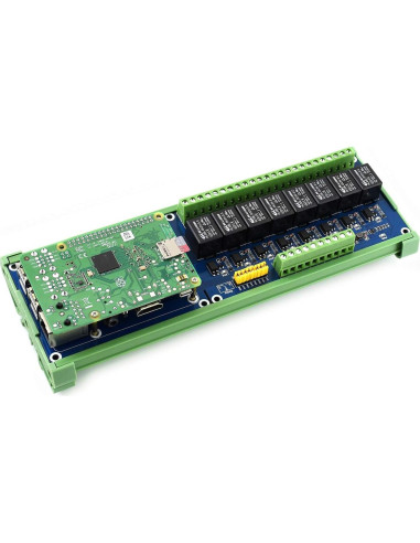 Placa de Expansión Waveshare 8 Canales Relé 5V para Raspberry Pi