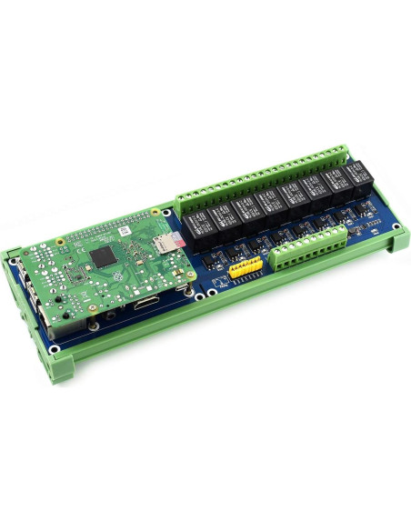 Placa de Expansión Waveshare 8 Canales Relé 5V para Raspberry Pi