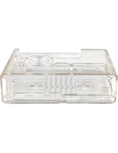 Caja Raspberry Pi 5 WEIYIXING con Disipador Activo 9x6x2.6cm