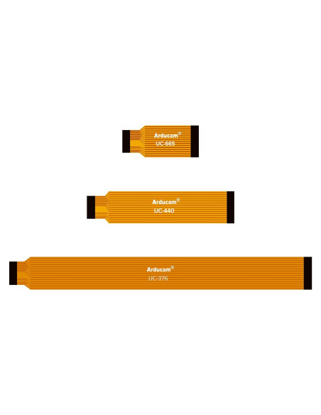 Juego de Cables de Cámara Arducam para Raspberry Pi Zero 3 Piezas