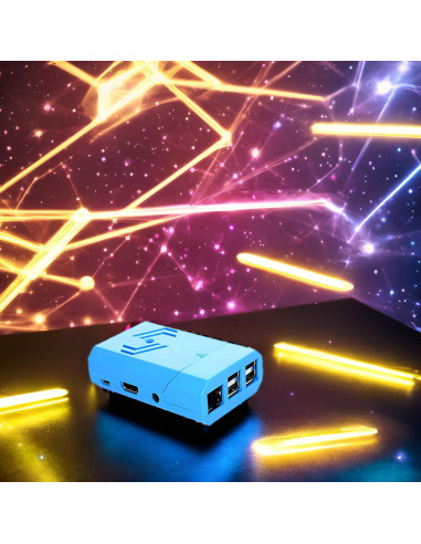 Caja PiShell Blanca SB Components para Raspberry Pi 3 B+ y Cámara