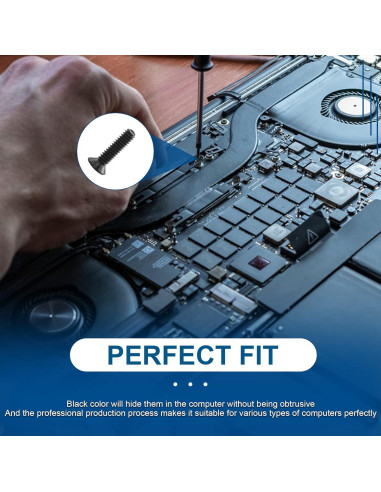 Kit de Tornillos para Laptop NINDEJIN 450PCS M2 M2.5 M3