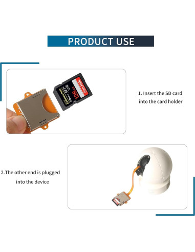 Cable de Extensión Micro SD a SD 30 cm PinQiongZhe
