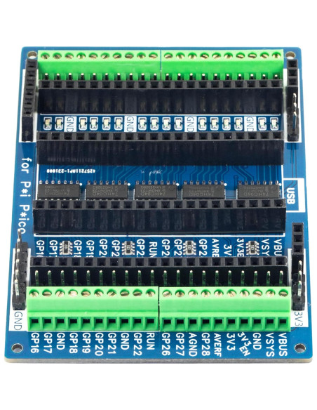 Mini Terminal Breakout Board yddmyo para Raspberry Pi Pico