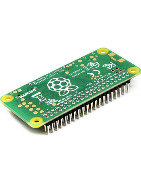 Paquete Raspberry Pi Zero WH con GPIO 40 pines + HDMI + Micro USB