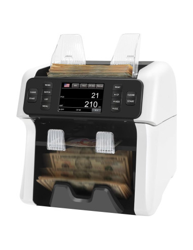 Máquina Contadora de Billetes NUCOUN VS-75 con Detección de Falsificaciones