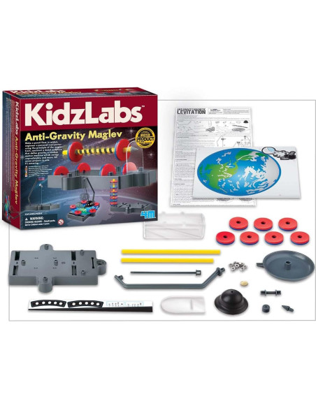 Kit de Ciencia 4M Levitación Magnética Antigravedad