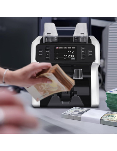 Máquina Contadora de Billetes NUCOUN VS-75 con Detección de Falsificaciones