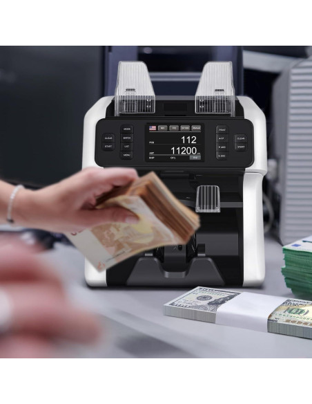 Máquina Contadora de Billetes NUCOUN VS-75 con Detección de Falsificaciones Máquina Contadora de Billetes NUCOUN VS-75 con Detección de Falsificaciones