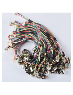 50 Motores Paso a Paso 1.5V-3V BAENRCY 8mm Miniatura