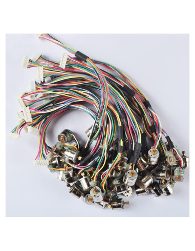 50 Motores Paso a Paso 1.5V-3V BAENRCY 8mm Miniatura