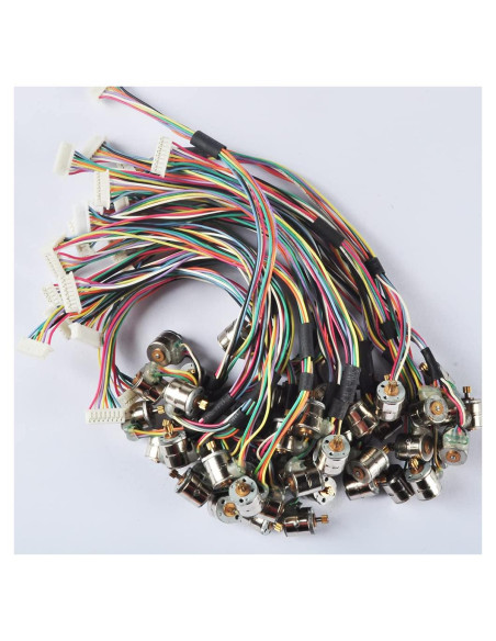 50 Motores Paso a Paso 1.5V-3V BAENRCY 8mm Miniatura