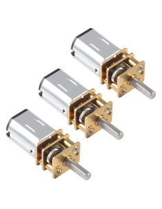 Motor de Reducción DC 6V 30RPM N20 3mm 3PCS Metal DWEII