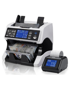 Contadora de Dinero MUNBYN IMC01P con Pantalla y Impresora