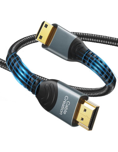 Cable HDMI Mini a HDMI 3.05m CableCreation 4K 60Hz