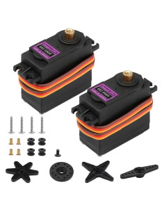 Motor de Servo Digital MG996R Beffkkip 2-Pack 130g Metal