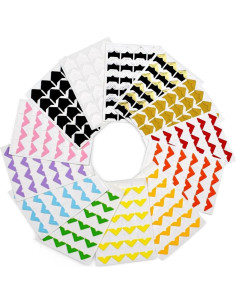 Esquinas de Fotos Autoadhesivas WXJ13 - 13 Colores 2x2cm 2