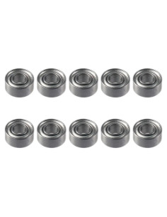 Rodamientos de Bolas SHUATI 10pcs 3x7x3mm Acero Carbono