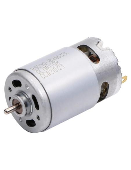 Motor Eléctrico Fielect 18V CC 20500RPM Eje Redondo